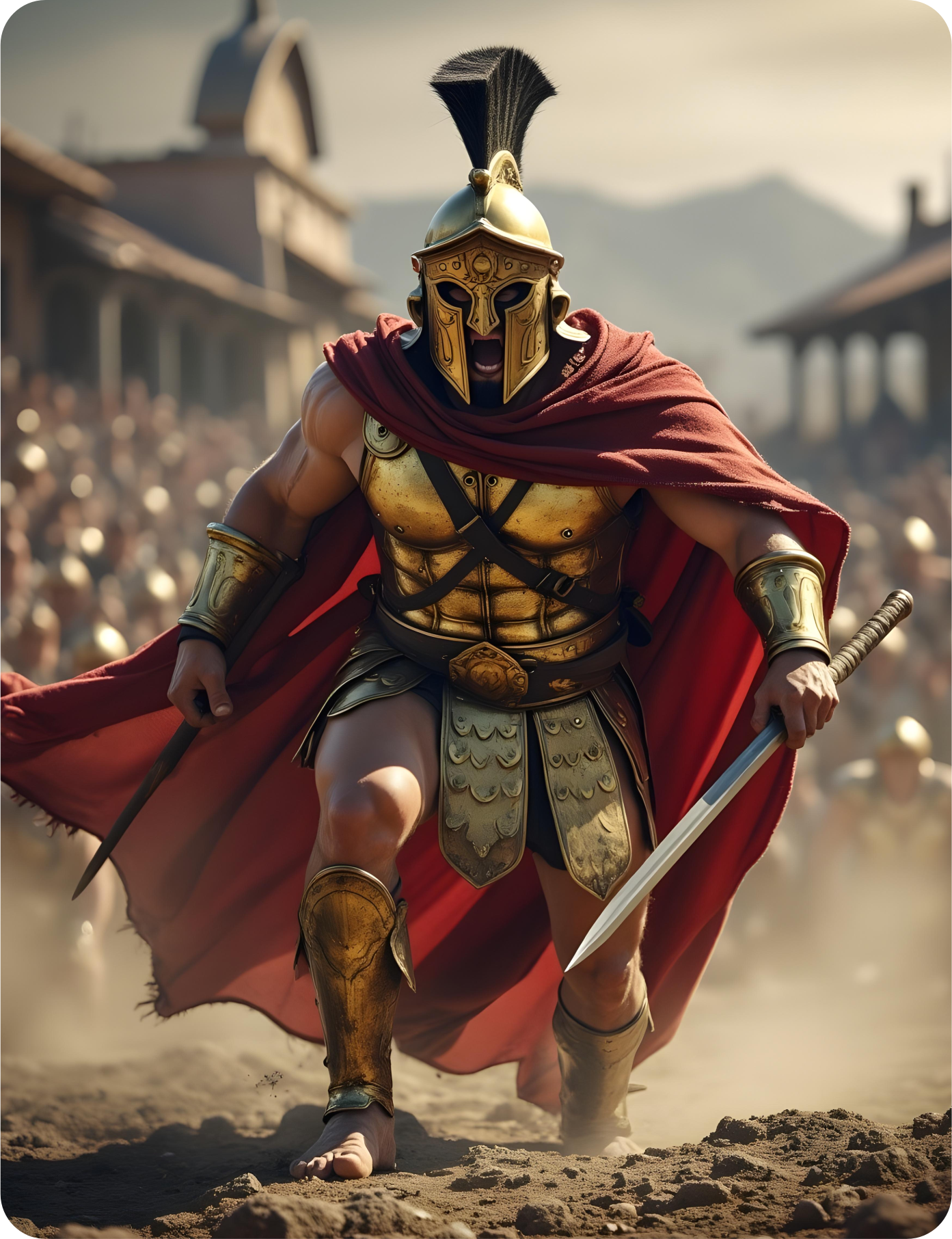 Pack Spartan Warrior Initiate